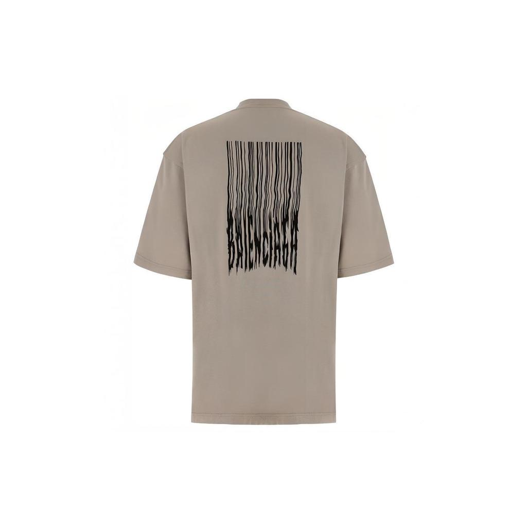 Balenciaga Wide Fit Barcode T Shirt 661715TKVE58174
