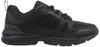 Dunlop Refined Men's Waterproof Wide 4E Walking, Jogging, and Running Sneakers, DM286, Black, Size 25.5cm