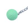 Car Key Chain Bag Charms For Gift Metal Keychain Golf Ball Key Chain Mini Golf Racket Ball Pendant