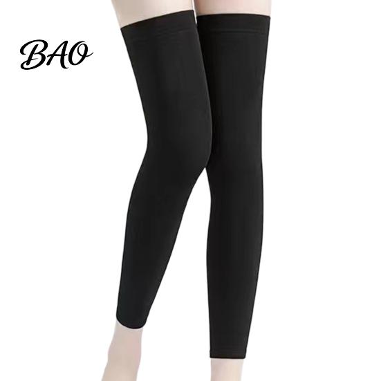 Unisex Cotton Knee Sleeves Soft Warmers for Cold Protection, Breathable Leg Sleeves, Anti Long Tube Covers Slip Warmers, Elastic Thermal Pads