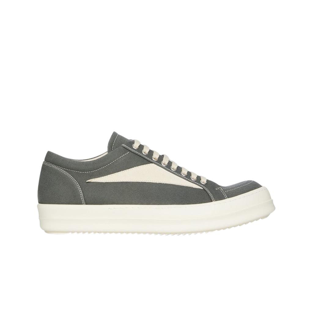 Rick Owens Drkshdw Luxor Overdyed Denim Vintage Sneakers Hustler Blue
