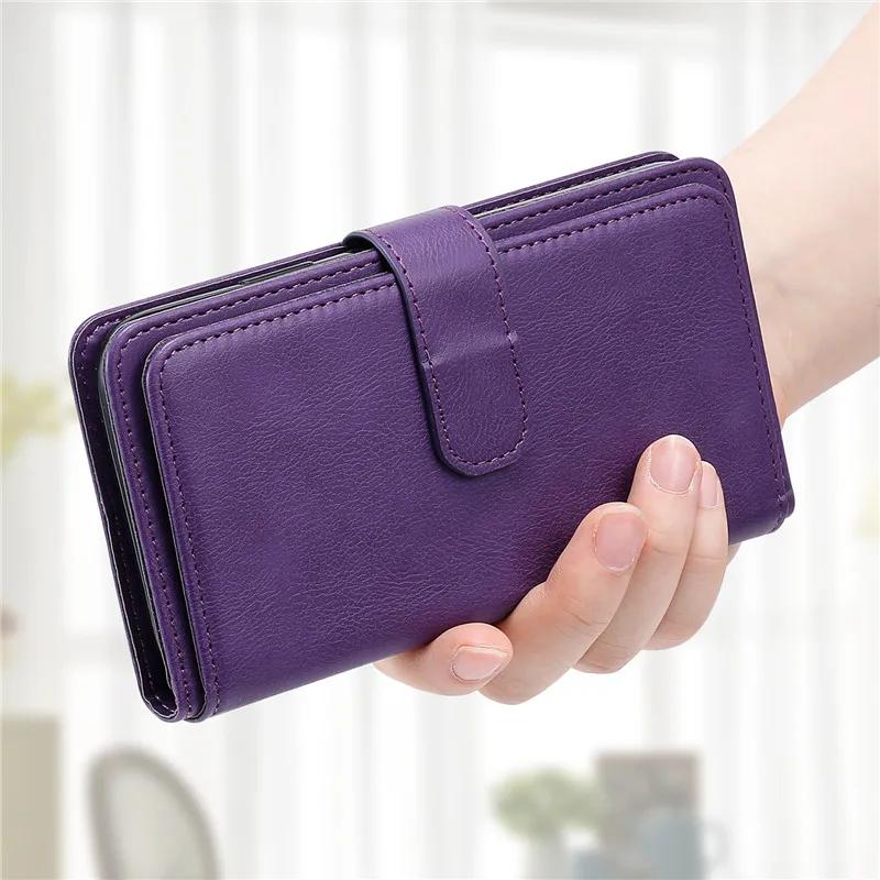 Leather Flip Purse Holder Phone Case For XiaoMi RedMi Note 17 15 14 Pro Plus 13 12 Wallet Card Slot Cover Back Bag Hoesje Coque