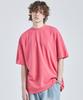 VTWO Heavy Cotton Pigment Damaged Washed T-Shirt (Red)