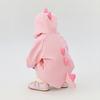 Dinosaur Shaped A-Line Winter Windbreaker Top for Infants and Girls
