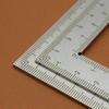 1Pcs Thickened Stainless Steel Ruler L-Shaped Right Angle Ruler Metal Small Frame Ruler Measuring Layout Tool Steel Angle Ruler