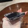 Luksusowe przezroczyste etui ochronne na aparat do iPhone'a 16 15 14 13 12 Pro Max Plus Krystalicznie czyste twarde plastikowe etui odporne na wstrząsy