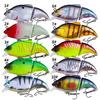 12Gram7.5Centimeter long-range cast across the entire swimming depthVIBLure bait6Realistic Double-Jointed Bass Lure with Hook