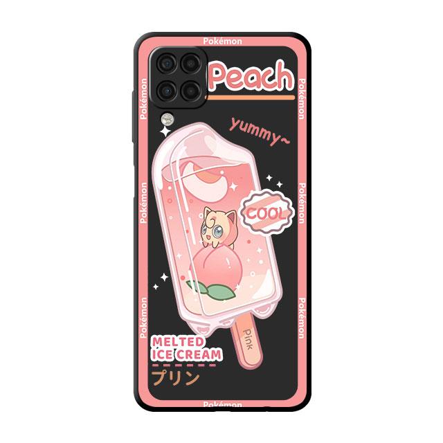 

Чехол Pokemon IceCream Pikachu для Samsung Galaxy A52 A12 A32 A51 A21s A71 A13 A53 A22 A31 A72 A03 A02s A41 черный чехол для телефона Samsung A53 5G