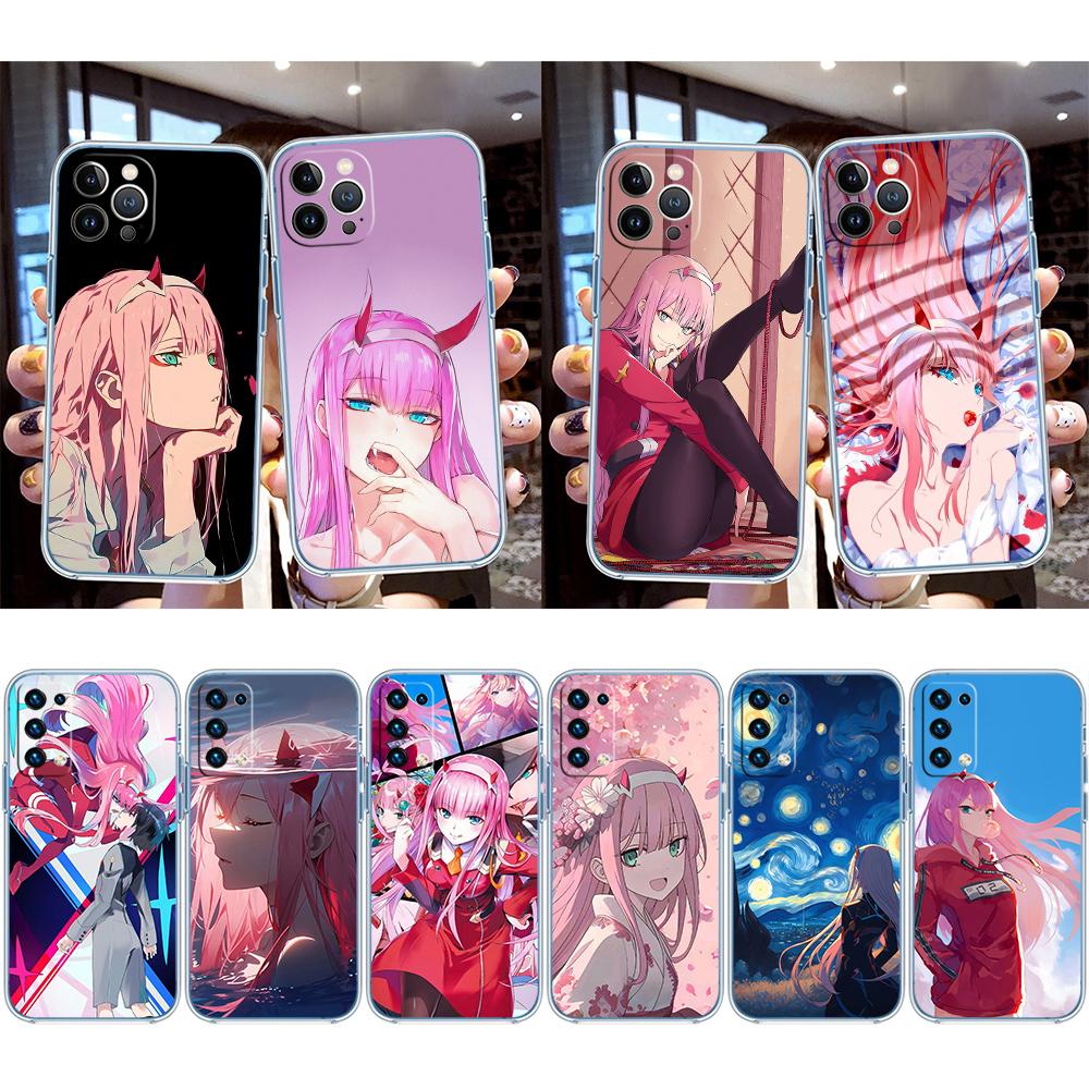 BH49 Zero Two Transparent Phone Case for Motorola Moto Edge 20 30 40 50 S30 Fusion Ultra Pro Neo Lite + G200 G23