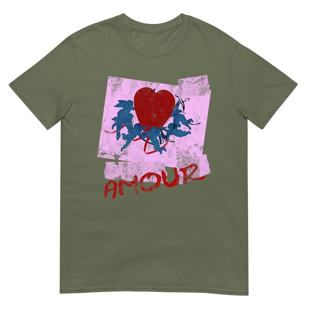 Amour Cherub Vintage Retro Beat It 1980s Love Dance Costume Tshirt