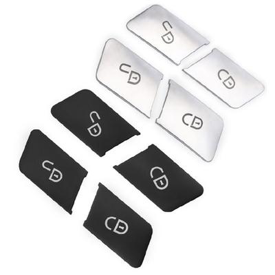 Boutons de verrouillage/déverrouillage de porte de voiture Décoration à paillettes Couvercle Autocollants pour W204 W212