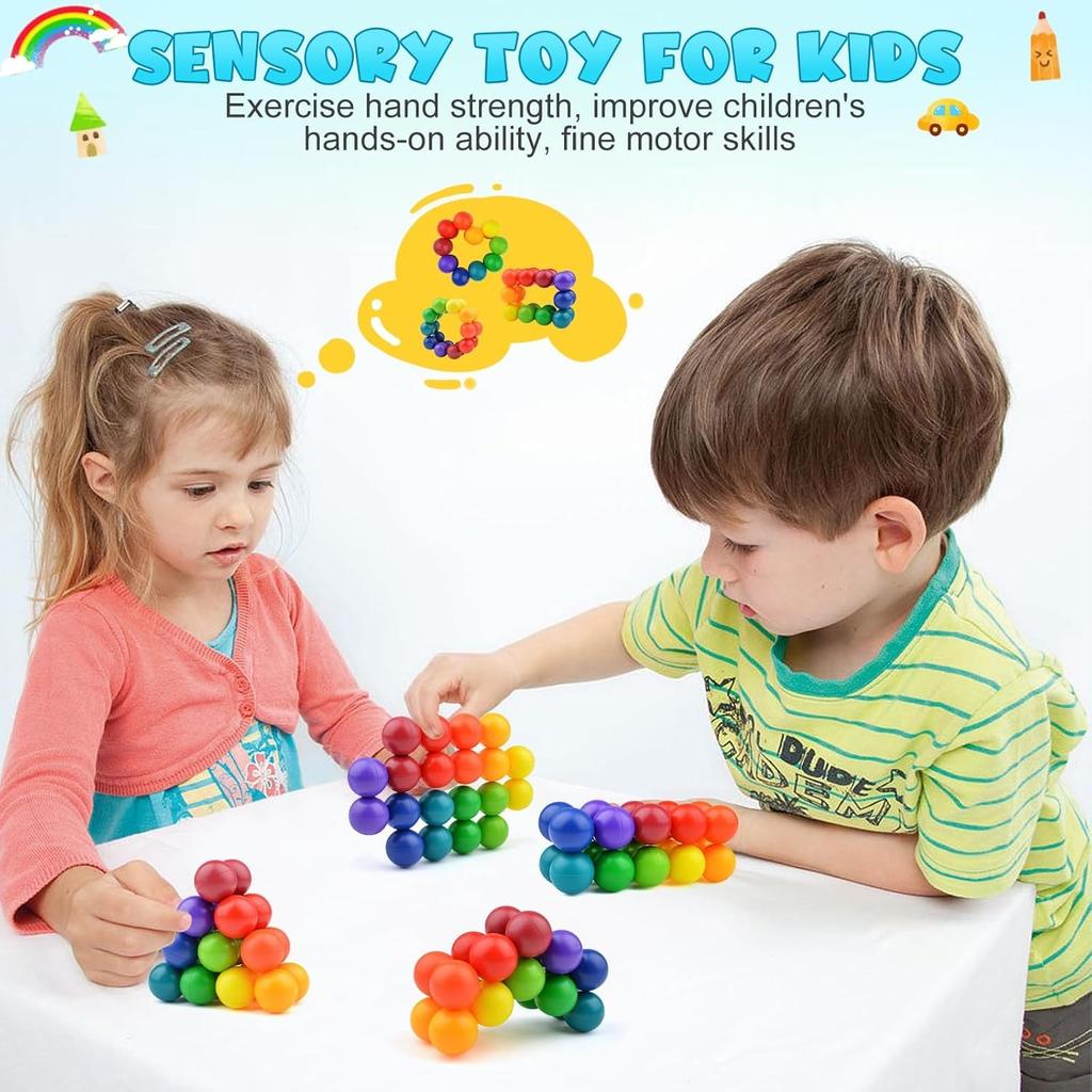 Sensory Toys for Kids with Autism, Fidget Toys for Adults Airplane Car Travel Toys Christmas Stocking Stuffers Present