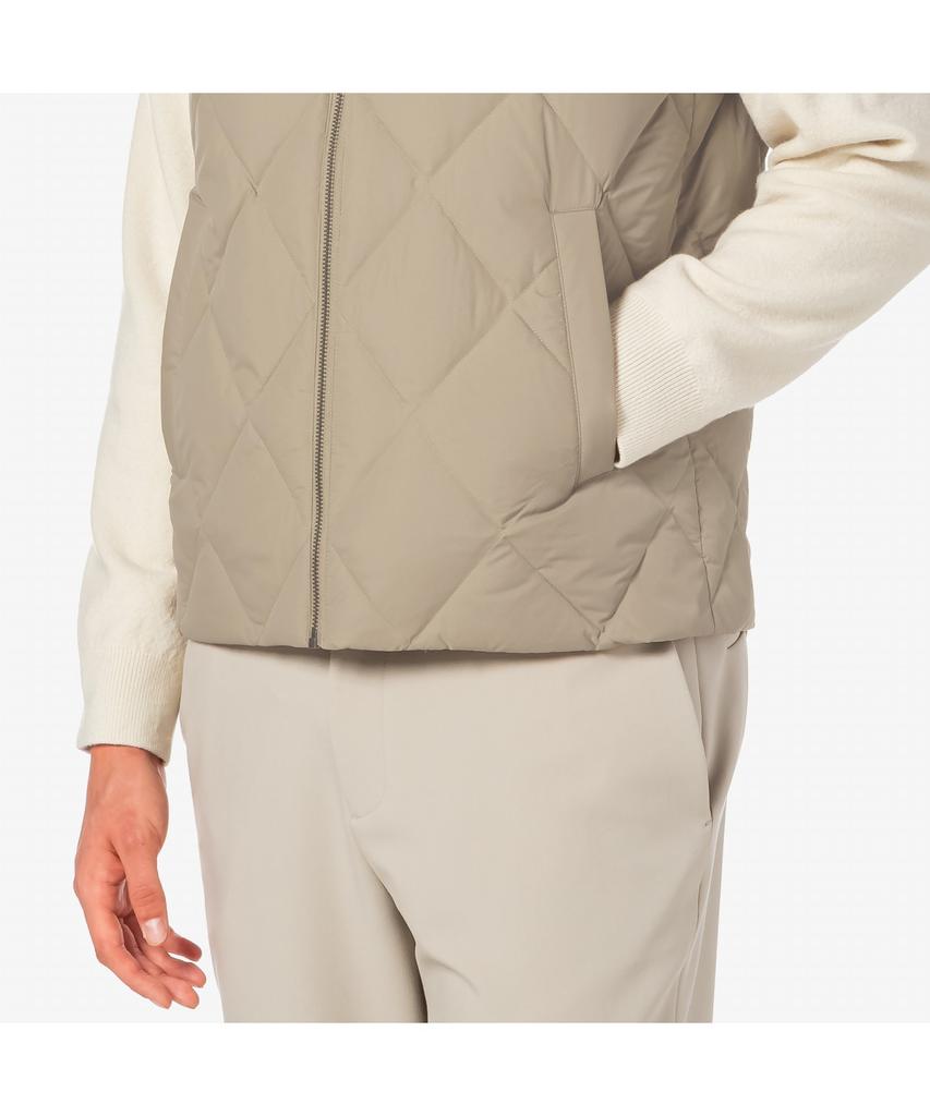 Lacoste Men'S Diamond Quilted Down Vest Bh282E-55N 02S