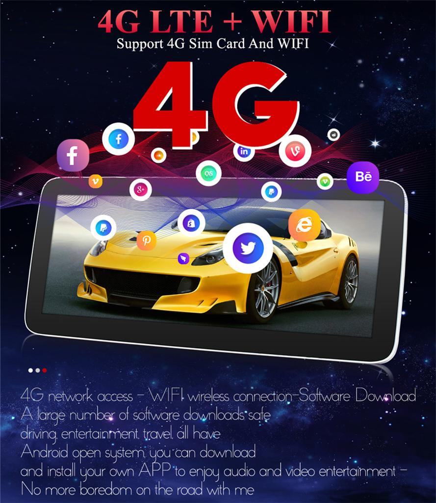 Car Stereo Radio Support Wireless Carplay USB RAM 2GB ROM 32GB for Chrysler