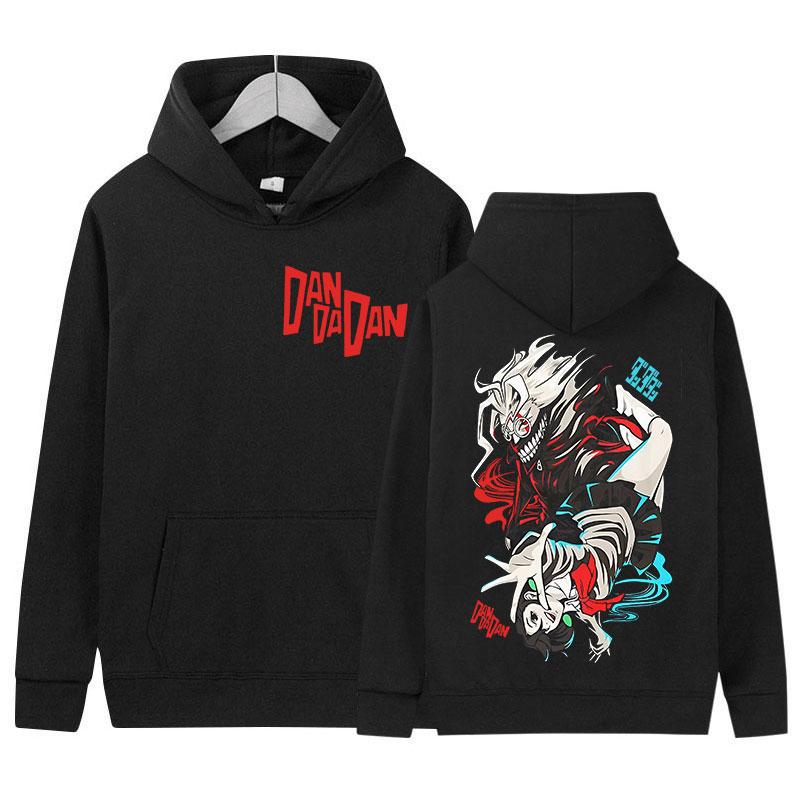 

Japanese Anime Dandadan Okarun Dan Da Dan Print Hoody Mens Women Casual Pullover Sweatshirt Gothic Oversized Long Sleeve Hoodies 3XL