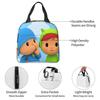Pocoyoes Cartoon Comdy Accessories Insulated Lunch Bag For School Storage Food Boxes Portable Cooler Thermal Bento Box