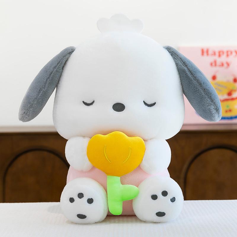 

Pochacco Plush Toy Dog Stuffed Animal Gift For Kids And Girls 30cm