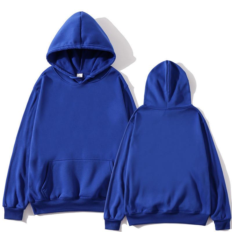 Hoodies Sweatshirts Unisex Men's Women's Autumn Winter Versatile Fleece Hoodie Simple
