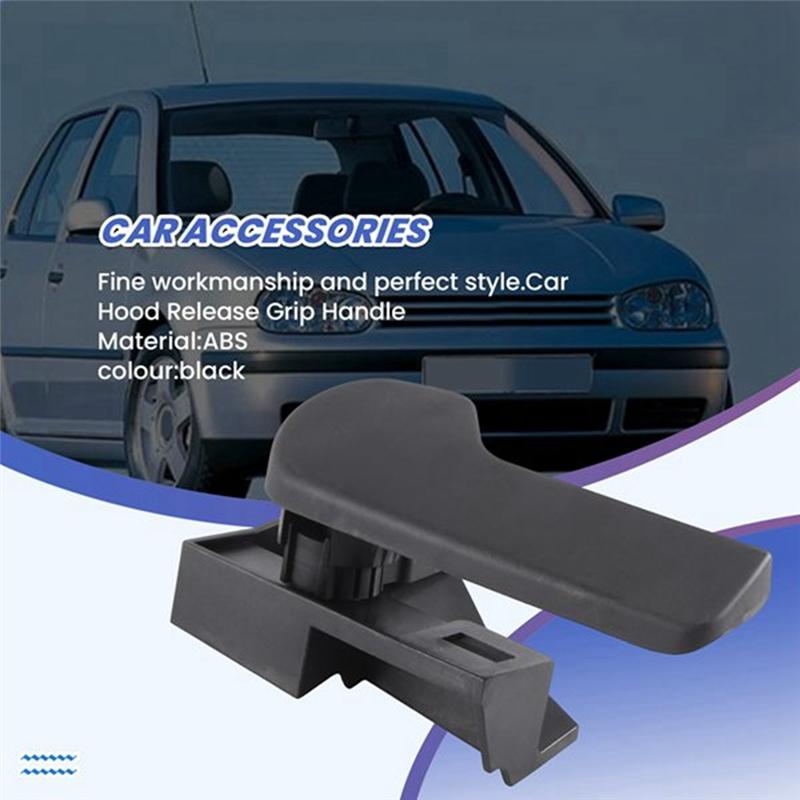 M63K-Motorhauben-Entriegelungsgriff mit Halterung Für-Polo Golf 5 6 Passat B6 B7 CC Jetta Tiguan Q3 UP 1K1823633B 1J182353 LHD