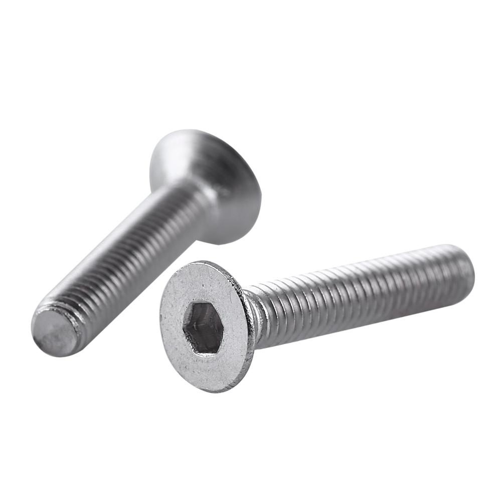 M3 304 Stainless Steel Hex Socket Screws   With Hex Nuts Washer Assortment(  Head)