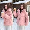 Simple bread clothes down cotton-padded clothes women's new winter coats thickened student coats