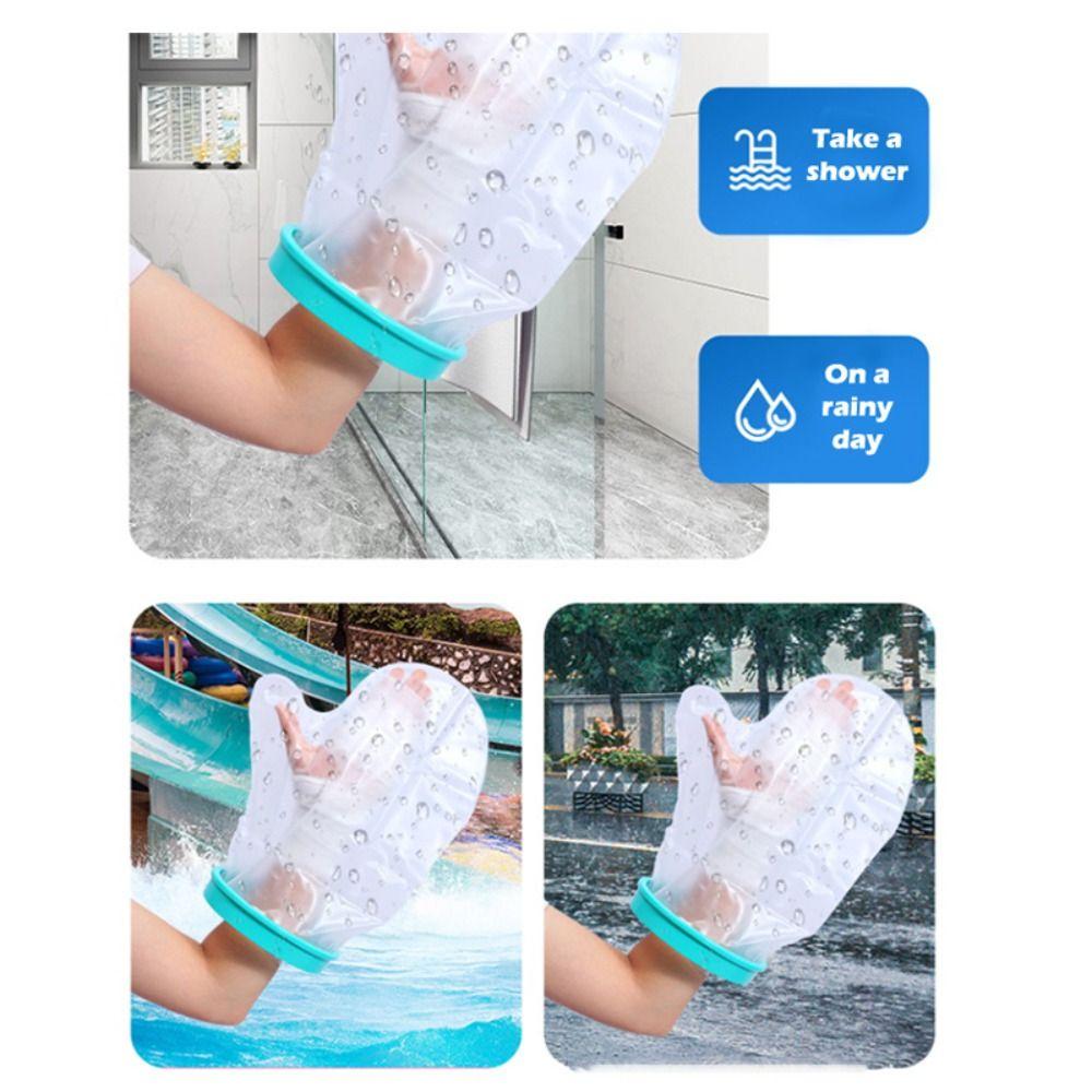 Bath Protective Ring Sleeve for Shower Long Protector To Keep Wounds Dry Waterproof Arm Cast Cover
