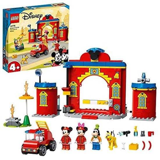 LEGO Mickey Friends Fire Station 10776 Toy Block Gift Rescue Animal Boys Girls 4 Years Up