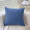 Washable Large Linen Lumbar Sofa and Bedside Cushion Cover
