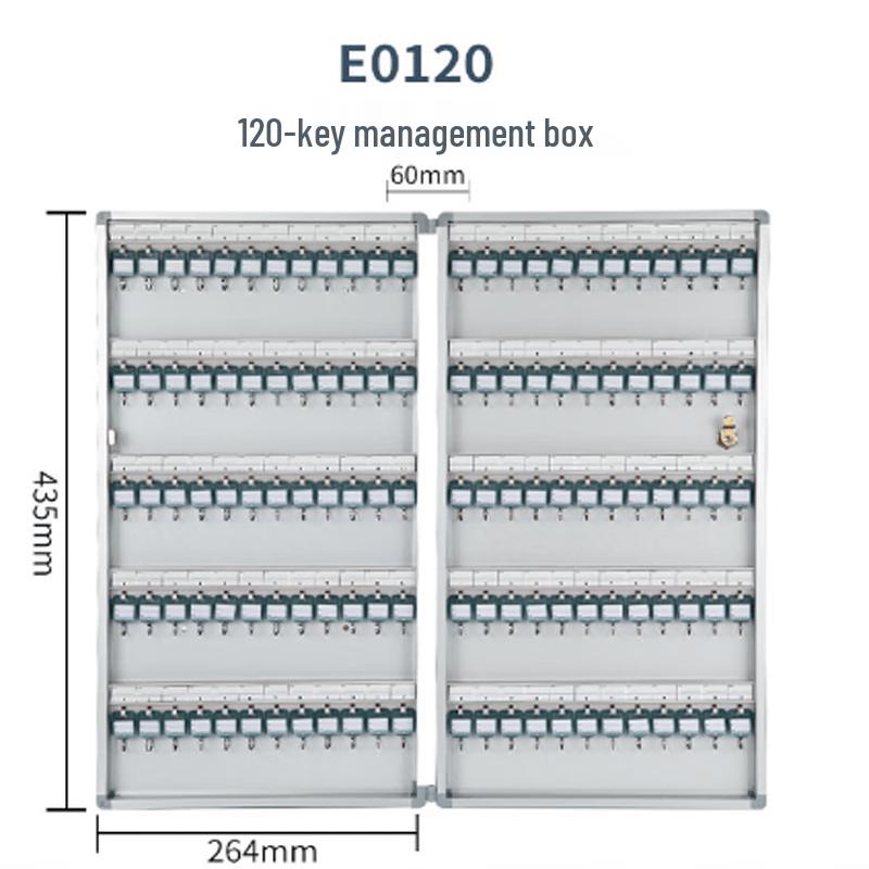 Aluminum Alloy Wall-Mounted Key Cabinet