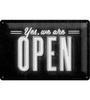 Nostalgic Art Open Tin Sign 20x30cm