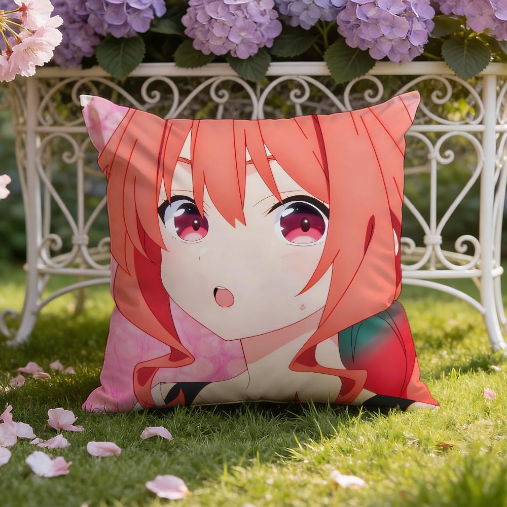 Animesan no enmusubi Cushion Cover Home & Car Dual-Scene Pillow Cover: Reversible for Premium Comfort
