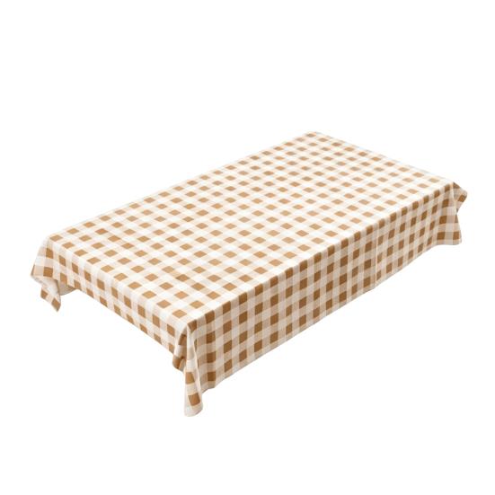 Rectangle Tablecloth Waterproof Oil-Proof to Wipe Tablecloth Easy Clean S