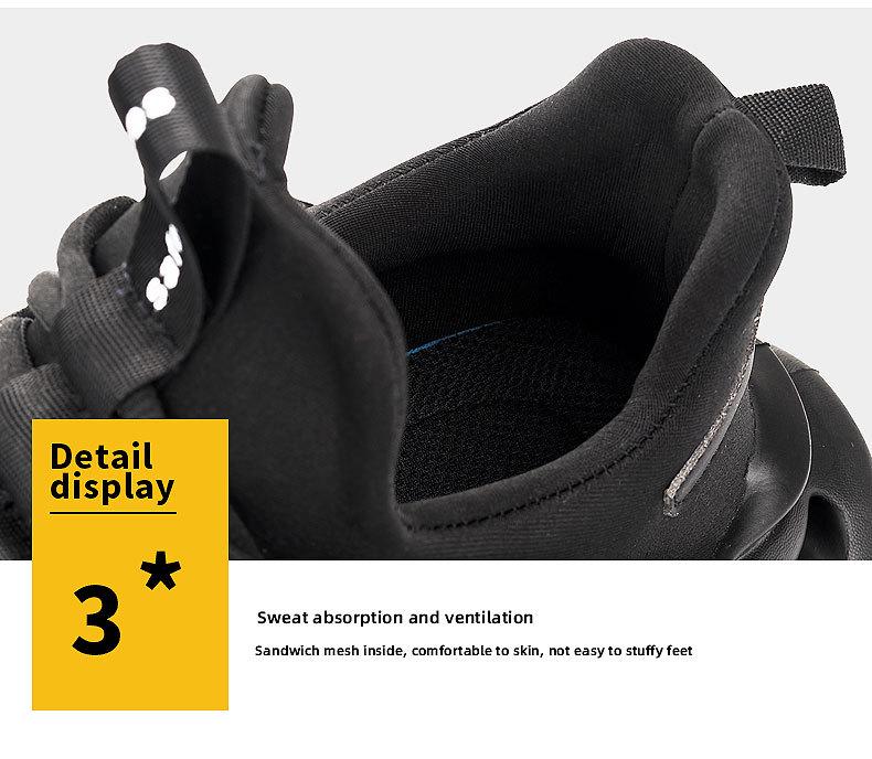 Summer Breathable Anti-smash Anti-puncture Safety Shoes with Lightweight Shock Absorption and Comfortable Flying Woven Upper