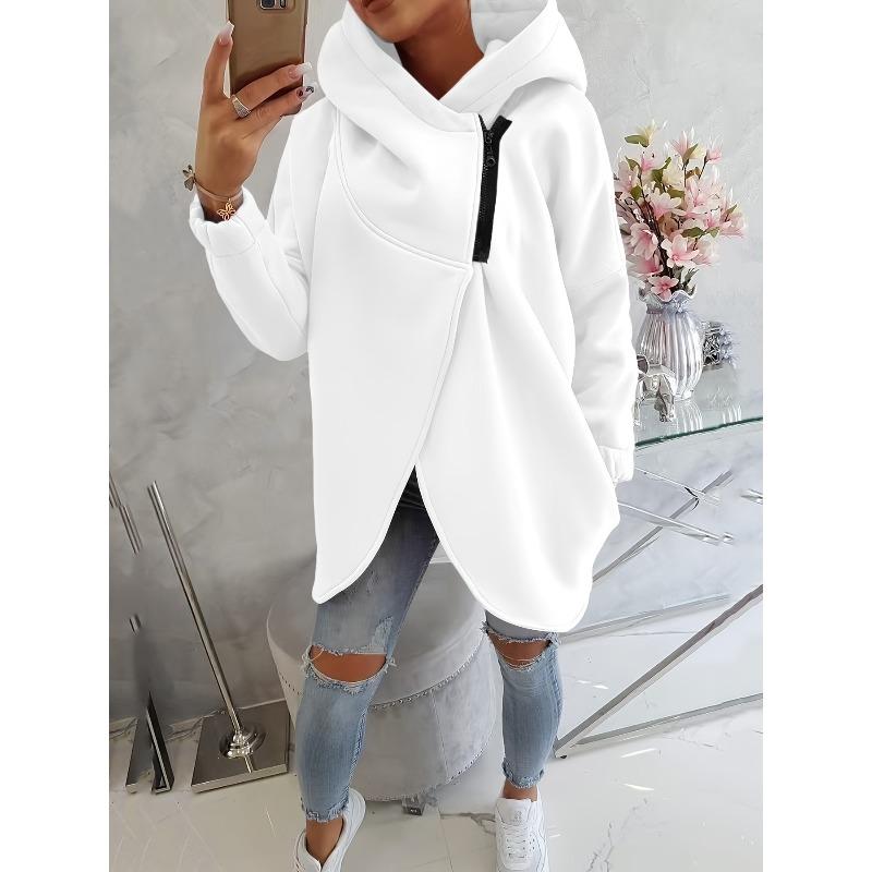 

BITCED Women s Fashion Casual Solid Color Print Long Sleeve Hooded Hoodies & Sweatshirts Unique design S