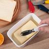 1 Stück Keramikgriff 304 Edelstahl Multifunktionales Perforiertes Buttermesser Brotspatel Avocadomesser