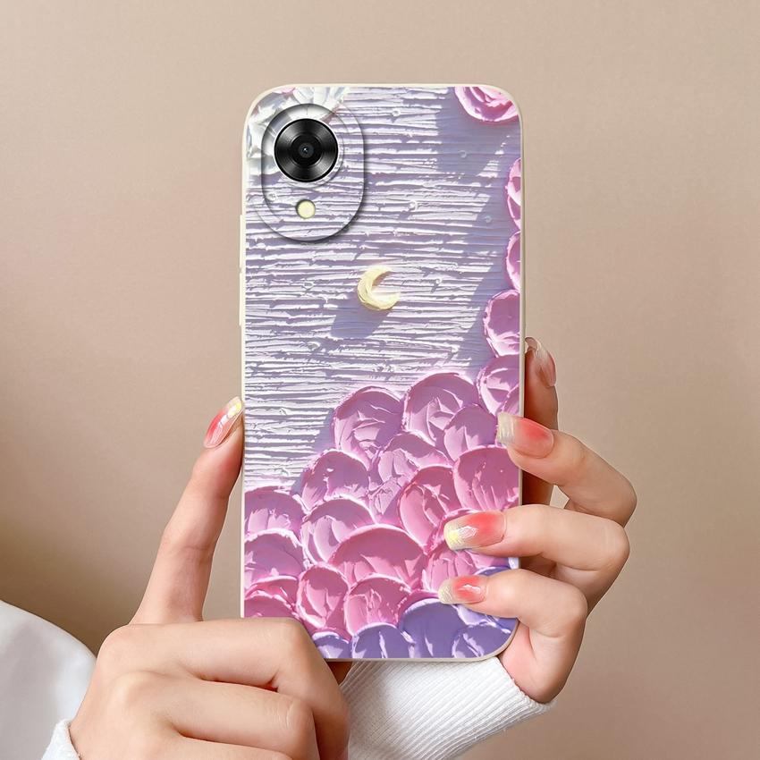 For Oppo A17k A16k A17 A16 A15 A12 A31 A33 A35 A36 A37 A52 A53s A54 A55 Phone Case Playful Boy Girl Pattern Fashion Shell For Oppo Silicone Back Cover