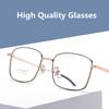Pure Titanium Glasses Frame Men Square Eyewear Male Classic Optical Prescription Myopia And Hyperopia Eyeglasses