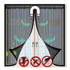 Summer Self-adhesive Window Screen Anti-Mosquito Prevent Flying Insects Invisible Mesh Curtains Removable Magnetic Screen Window