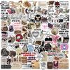 10/30/50/100pcs Cool Dark Romance Reader Stickers Vintage Aesthetic Decals DIY Notebook Guitar Luggage Cartoon Graffiti Sticker