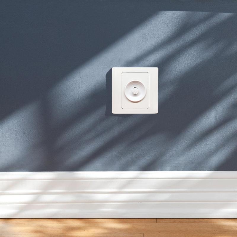 Pack of 10pcs European Safe Child Outlet Protector Shock Prevention Wall Socket Cover for Toddler Safety Home White