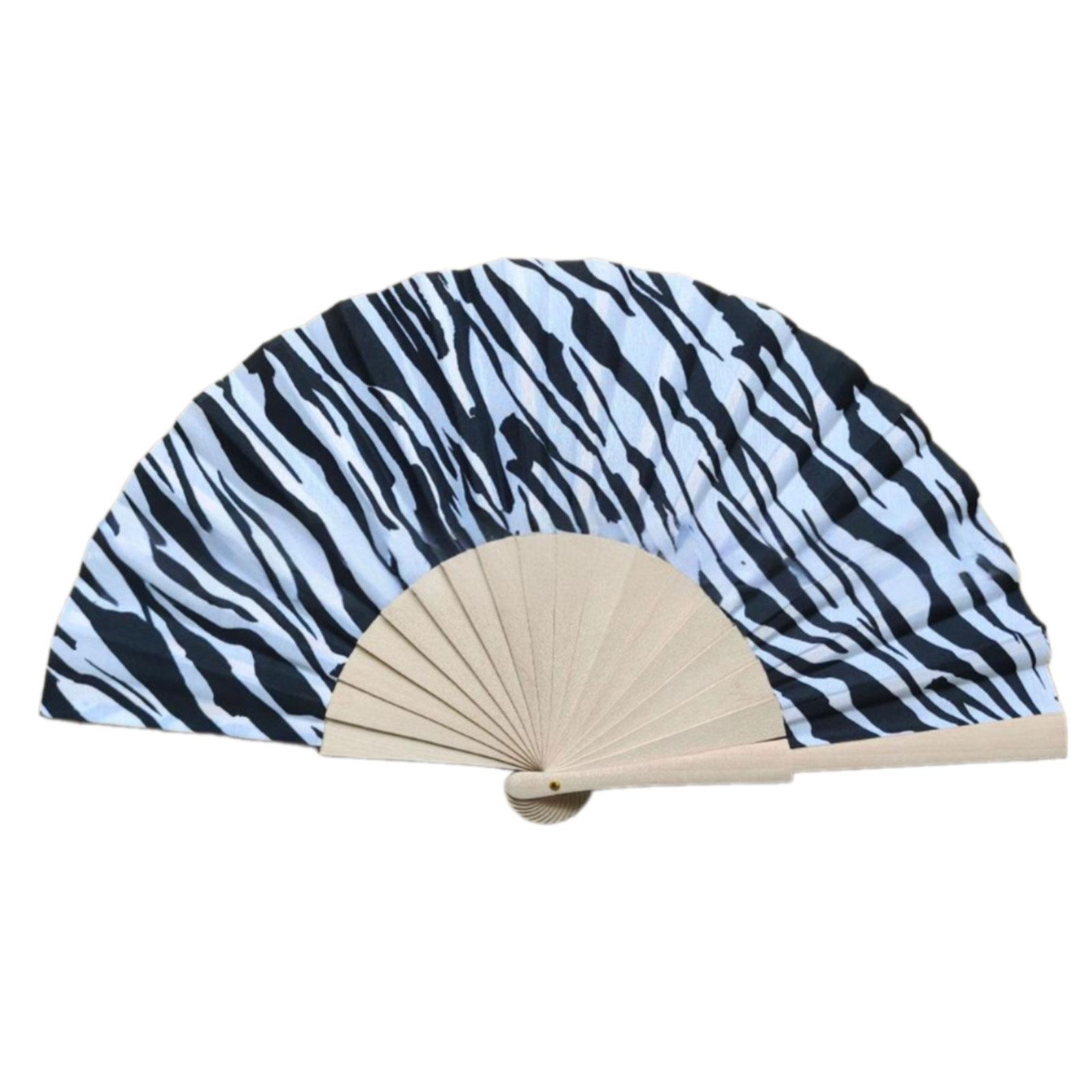 Складной веер, Тканевые ручные складные веера, Китайский веер Кунг-фу, Декоративные складные веера для танцев, выступлений 5