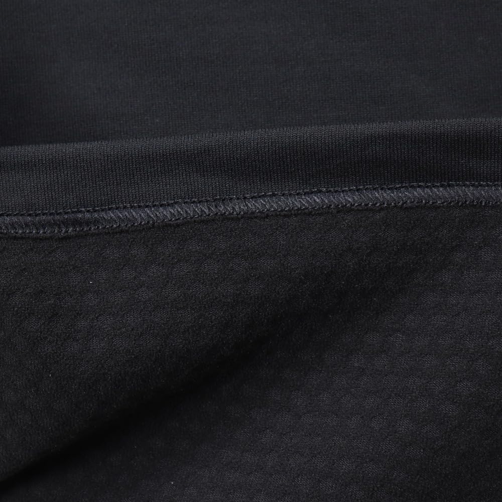 adidas Golf Mock Neck Long Sleeve Shirt for Black COLD.RDY Men,