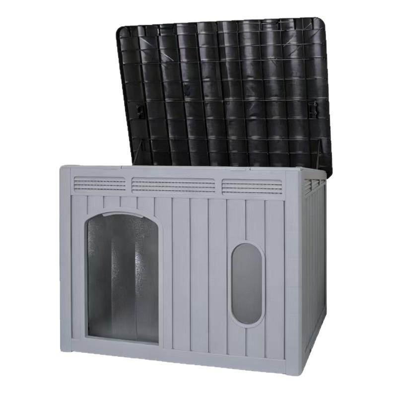 Rainproof Warm Cat Villa: Breathable Semi-Closed Indoor/Outdoor Pet Nest Cat House