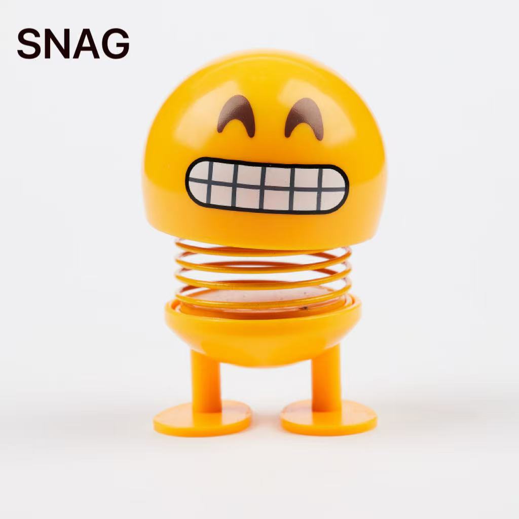 Car interior decoration decoration funny doll shaking head emoticons beautiful Internet red little idea