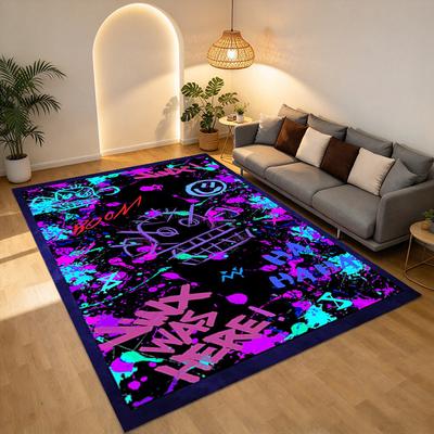 Graffiti Art Living Room Nonslip Area Rug Soft Carpet For Bedroom Game Playroom Sofa Office Home Decor Doormat Christmas Gift C9261498
