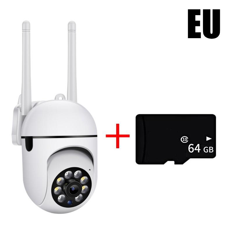 PTZ 360° 2.4G WLAN Videokamera 3MP Drahtlose Überwachung Außenmonitor IP-Kamera Sicherheitsschutz Auto-Tracking Smart Home