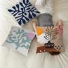 Matisse Flowers Leaf Pillow Covers Cartoon Sofa Decorative Home Double-sided Printing Short Plush Cute Cushion Cover