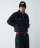 Harley-Davidson Collections® [Bv] Heritage Washed Denim Setup Trucker Jacket Black_Hh16103003