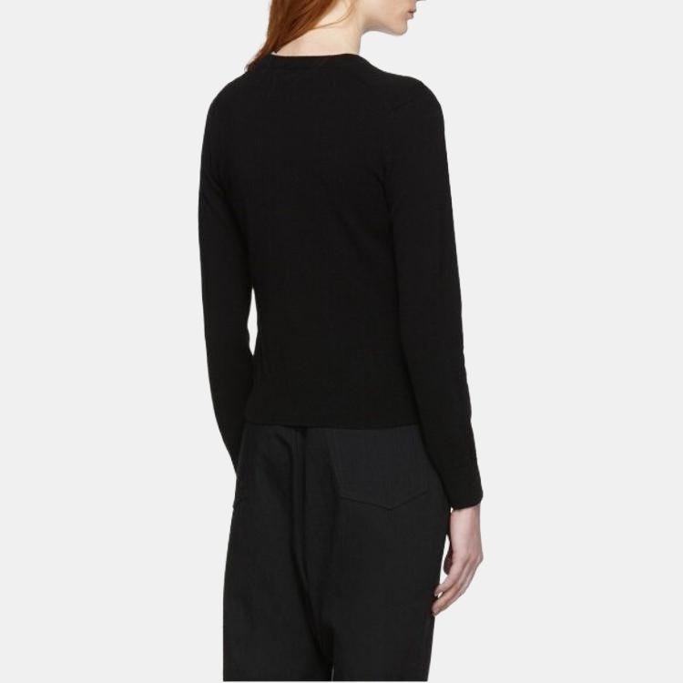 Comme des Garçons PLAY (WMNS) COMME des GARCONS PLAY Cardigan White heart 'Black' Women's AZ-N061-051-1