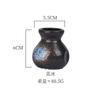 Chinese Retro Art Ceramic Toothpick Holder Cute Porcelain Table Ornament Durable Exquisite Container Multifunctional Mini Gadget